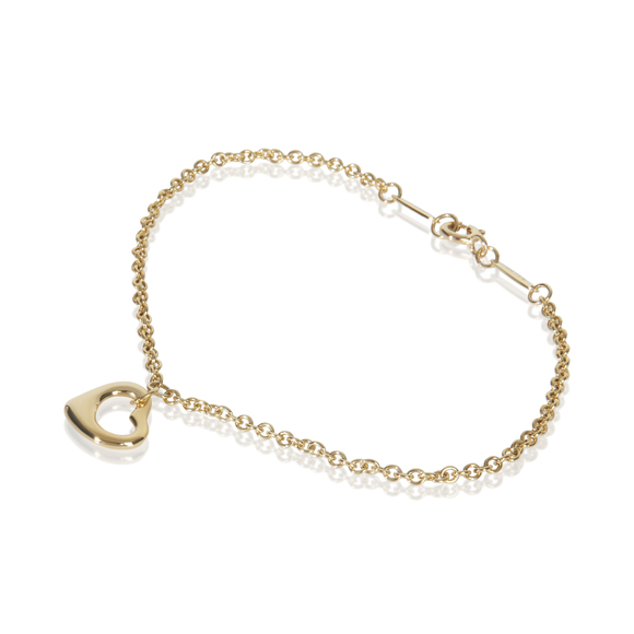 Tiffany & Co. Yellow Gold Elsa Peretti Open Heart Bracelet - Picture 4 of 4